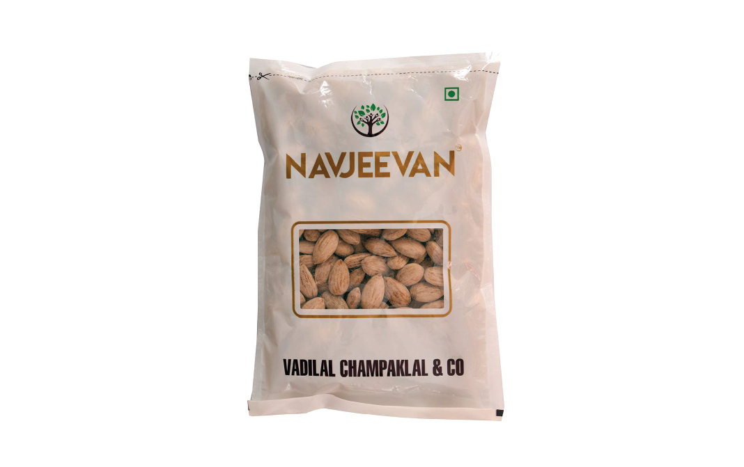 Navjeevan California Almonds (Salted)    Pack  250 grams
